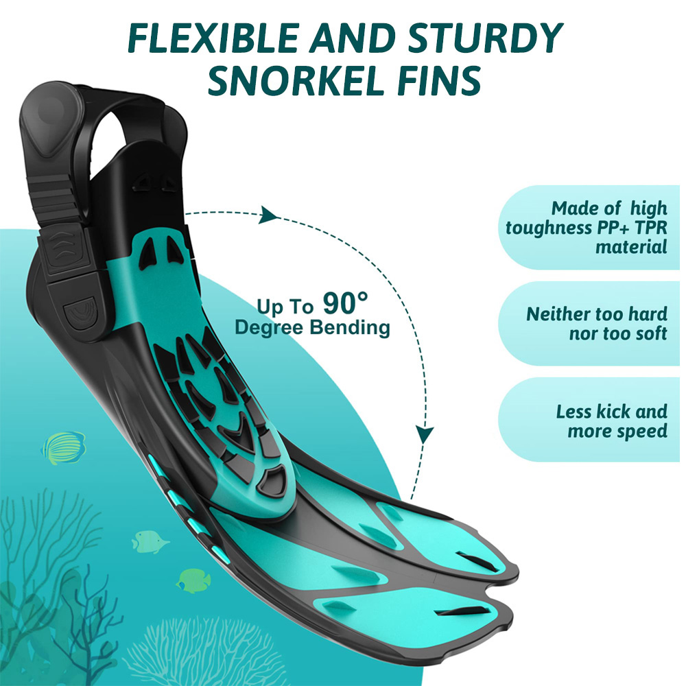 Snorkel Fins Swimming Flippers - Swim Fins recension och pris