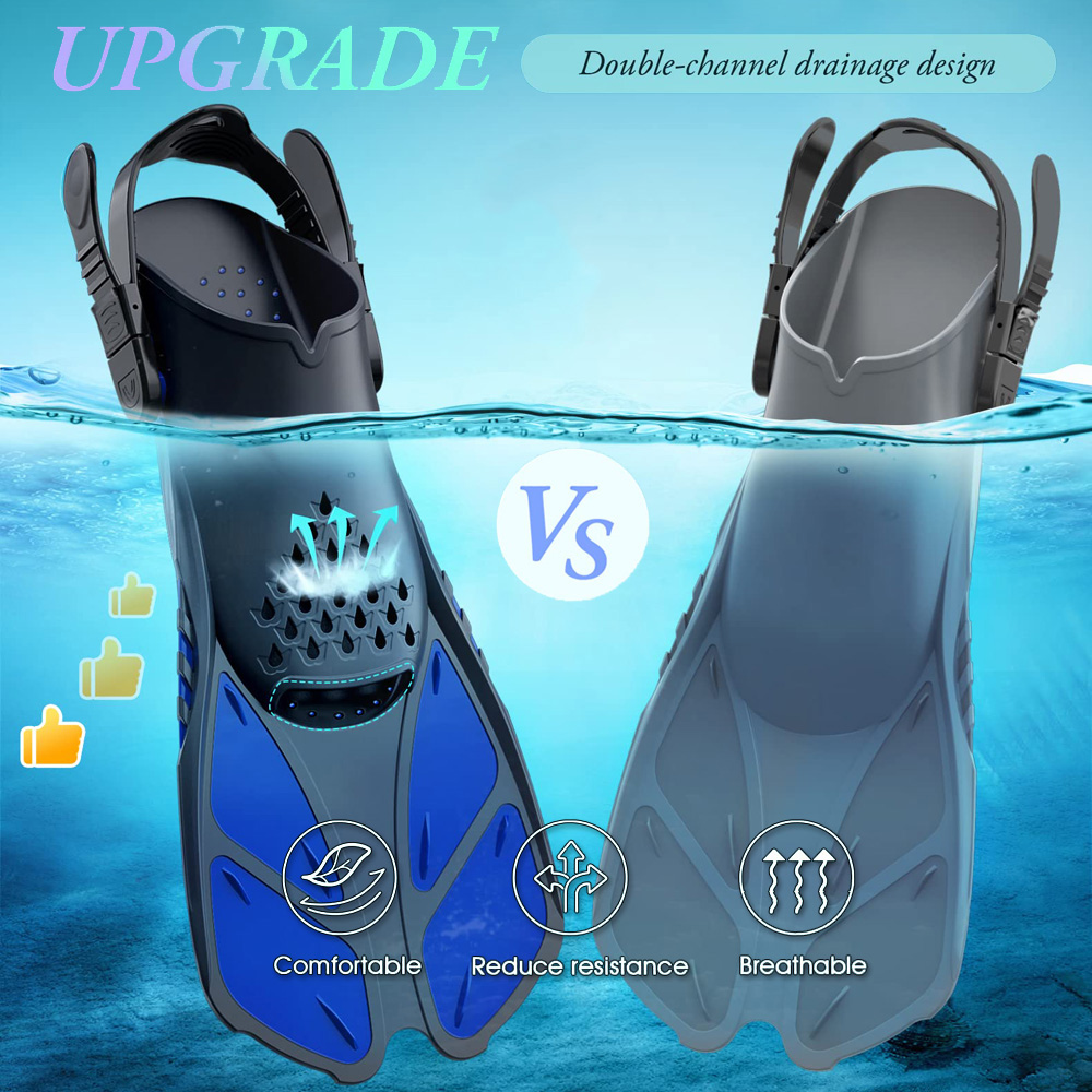 Snorkel Fins Swimming Flippers - Swim Fins recension och pris