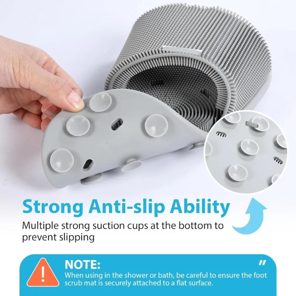 Silicone Foot Scrubber Brush S - Flippers Swimming recension och pris