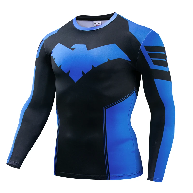 Compression T-Shirts Sportswea - Rash Guard recension och pris