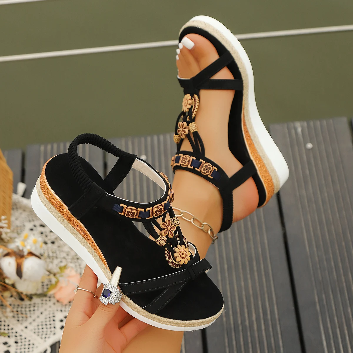 Women Wedge Sandals Summer 202 - Water Shoes recension och pris