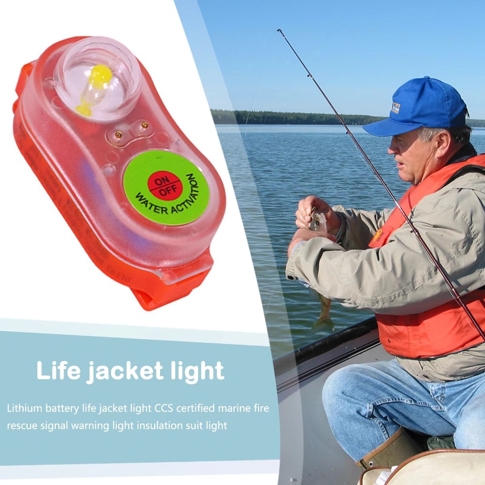 1/2pcs New Waterproof LED Life - Life Jacket recension och pris