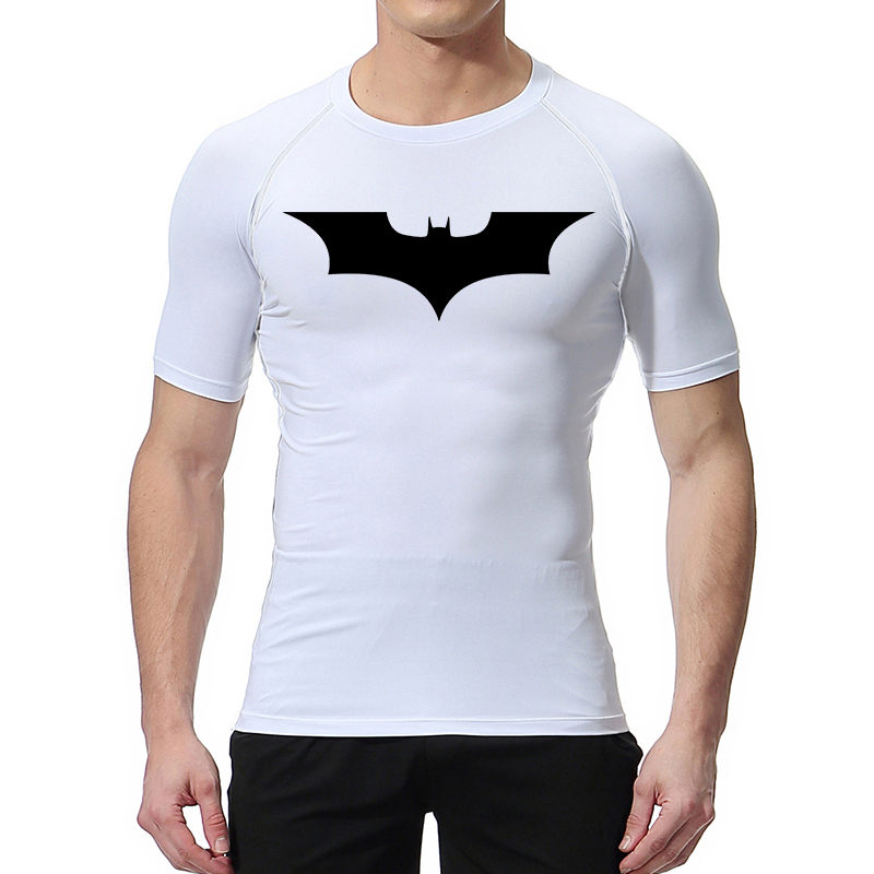 Bat Print Compression Shirts f - Rash Guard recension och pris