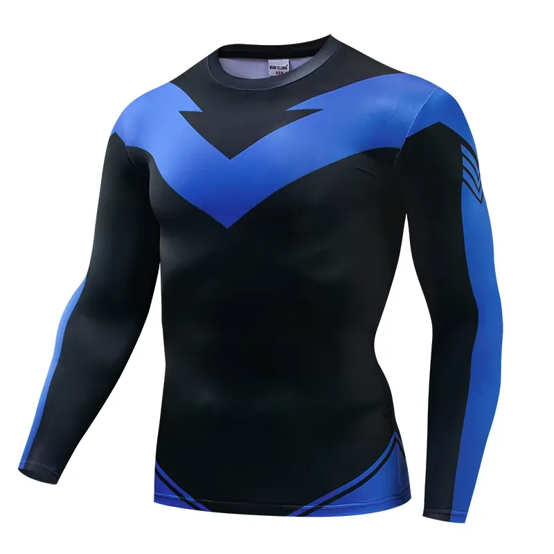 3D Printed Casual Long Sleeve  - Rash Guard recension och pris