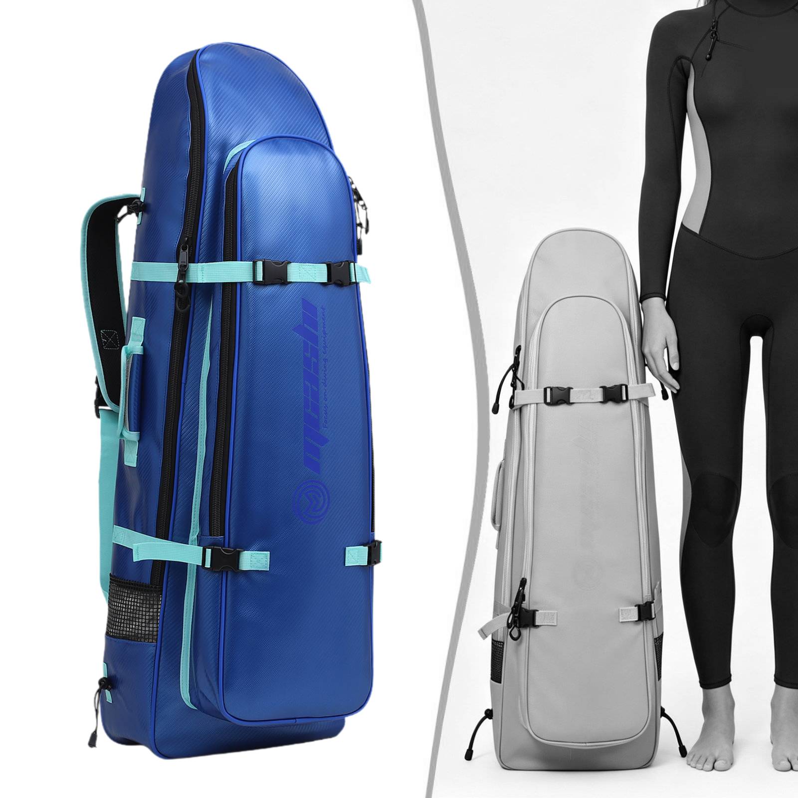 Long Fins Bag Portable Scuba D - Swim Fins recension och pris
