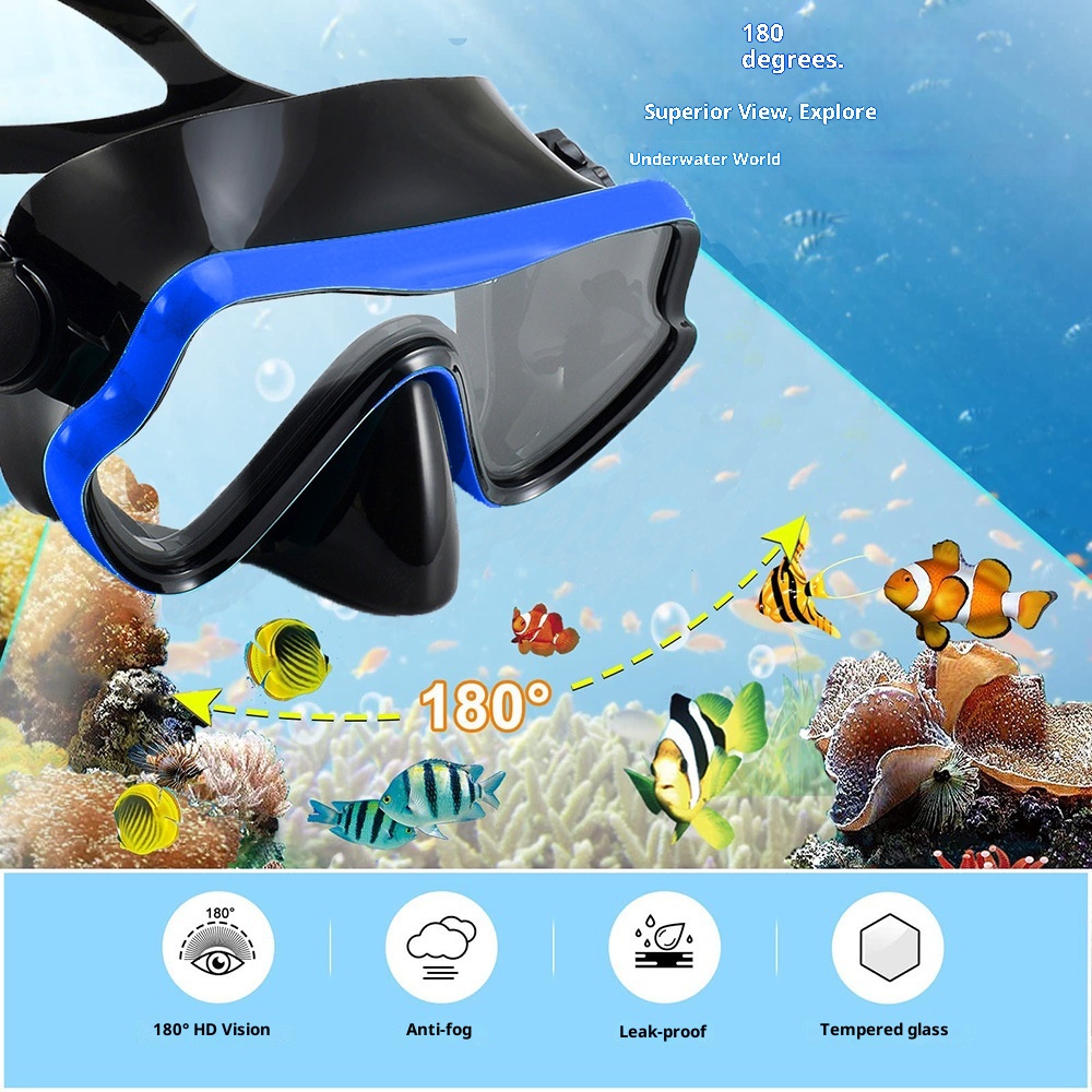 Snorkeling Set Diving Mask & S - Swim Fins recension och pris
