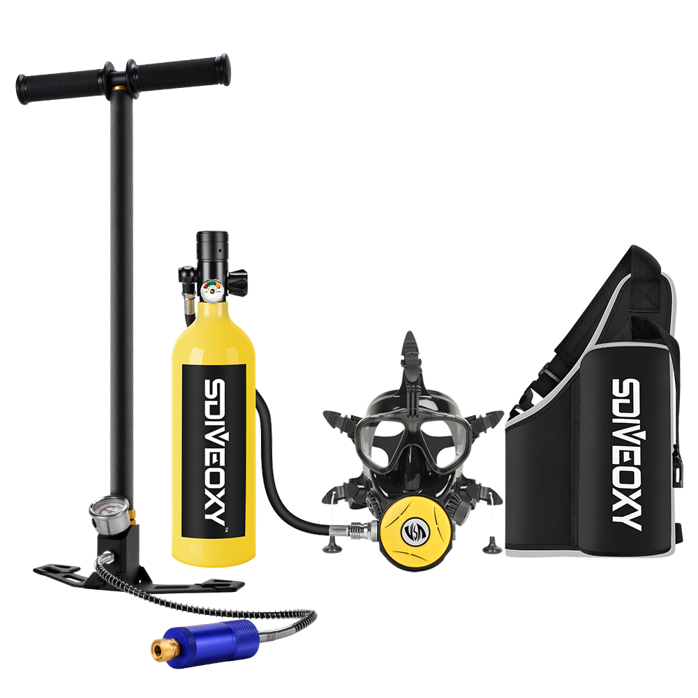 1L Integrated Head Diving Resp - Snorkeling Gear recension och pris